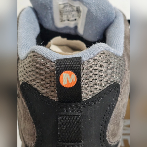 Merrell Women's Moab 3 Mid Waterproof Hiking Boot 7 Granite - Picture 11 of 16